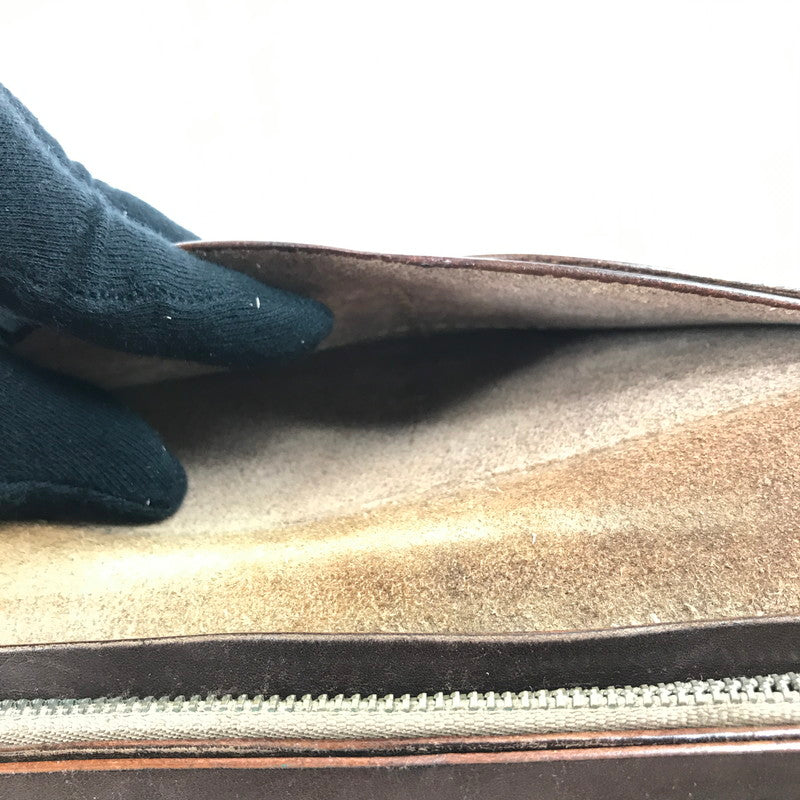 【現状渡し品】【メンズ】 SAAD サード LEATHER LONG WALLET レザー ロングウォレット 長財布 191-250601-na-07-tag カラー：ブラウン 万代Net店
