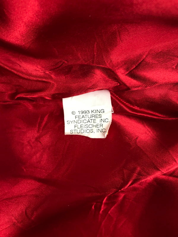 【中古品】【メンズ】 BOOPTIQUE ブープティーク BETTY BOOP SATIN BOMBER JACKET ベティ ブープ サテン ボンバージャケット アウター 146-250610-yy-13-tag サイズ：L カラー：レッド 万代Net店