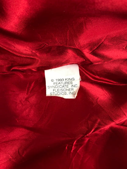 【中古品】【メンズ】 BOOPTIQUE ブープティーク BETTY BOOP SATIN BOMBER JACKET ベティ ブープ サテン ボンバージャケット アウター 146-250610-yy-13-tag サイズ：L カラー：レッド 万代Net店