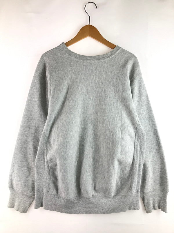 【中古品】【メンズ】 Champion チャンピオン 80’s REVERSE WEAVE SWEAT 80年代 リバースウェーブ カレッジロゴプリント スウェット トップス トリコタグ 146-250629-rt-06-tag サイズ：XL カラー：グレー 万代Net店