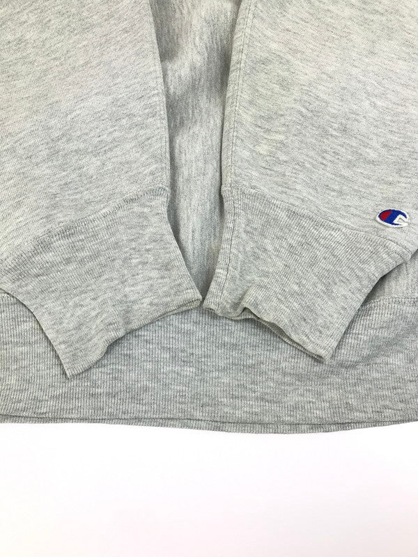 【中古品】【メンズ】 Champion チャンピオン 80’s REVERSE WEAVE SWEAT 80年代 リバースウェーブ カレッジロゴプリント スウェット トップス トリコタグ 146-250629-rt-06-tag サイズ：XL カラー：グレー 万代Net店