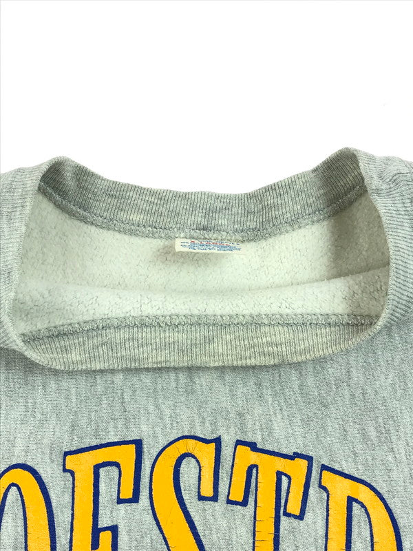 【中古品】【メンズ】 Champion チャンピオン 80’s REVERSE WEAVE SWEAT 80年代 リバースウェーブ カレッジロゴプリント スウェット トップス トリコタグ 146-250629-rt-06-tag サイズ：XL カラー：グレー 万代Net店