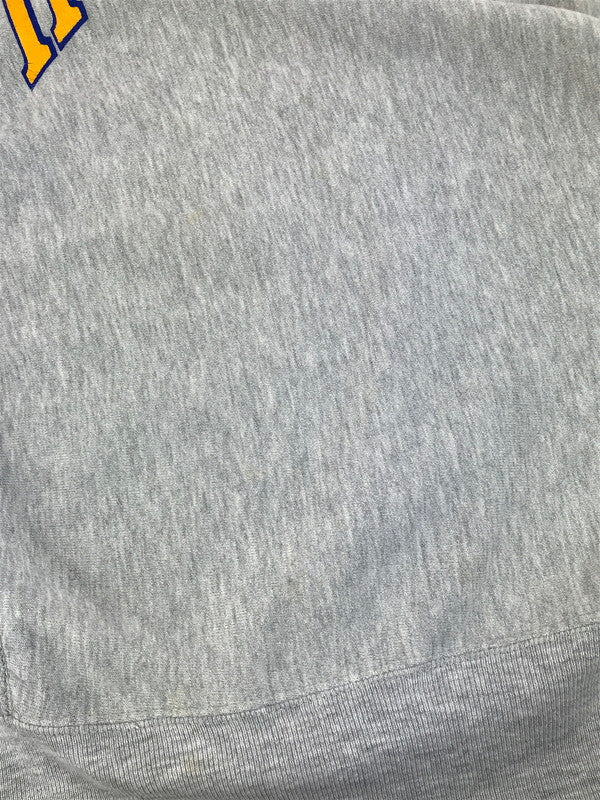 【中古品】【メンズ】 Champion チャンピオン 80’s REVERSE WEAVE SWEAT 80年代 リバースウェーブ カレッジロゴプリント スウェット トップス トリコタグ 146-250629-rt-06-tag サイズ：XL カラー：グレー 万代Net店