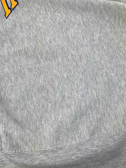 【中古品】【メンズ】 Champion チャンピオン 80’s REVERSE WEAVE SWEAT 80年代 リバースウェーブ カレッジロゴプリント スウェット トップス トリコタグ 146-250629-rt-06-tag サイズ：XL カラー：グレー 万代Net店