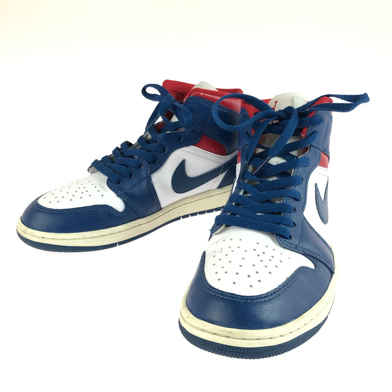 【中古品】【メンズ】 NIKE ナイキ WOMEN’S AIR JORDAN 1 MID FRENCH BLUE BQ6472-146 ウィメンズ エアジョーダン1 ミッド フレンチブルー スニーカー 靴 160-250810-rt-14-tag サイズ：26.5ｃｍ ＵＳ9.5 カラー：ホワイト/フレンチブルー 万代Net店