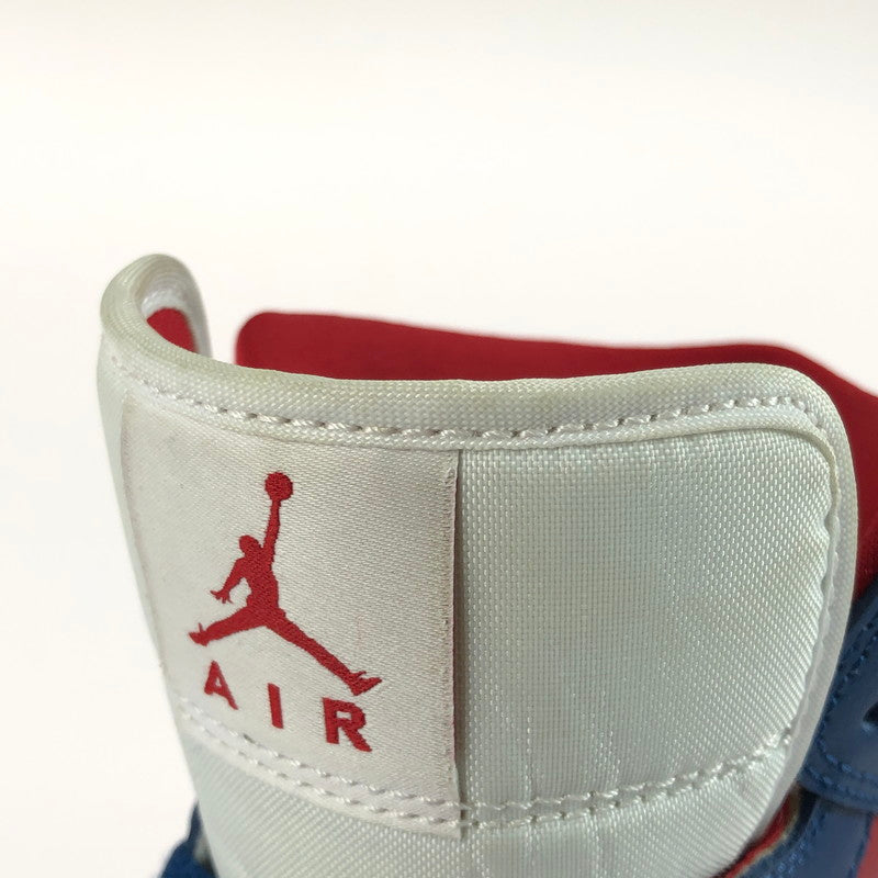 【中古品】【メンズ】 NIKE ナイキ WOMEN’S AIR JORDAN 1 MID FRENCH BLUE BQ6472-146 ウィメンズ エアジョーダン1 ミッド フレンチブルー スニーカー 靴 160-250810-rt-14-tag サイズ：26.5ｃｍ ＵＳ9.5 カラー：ホワイト/フレンチブルー 万代Net店