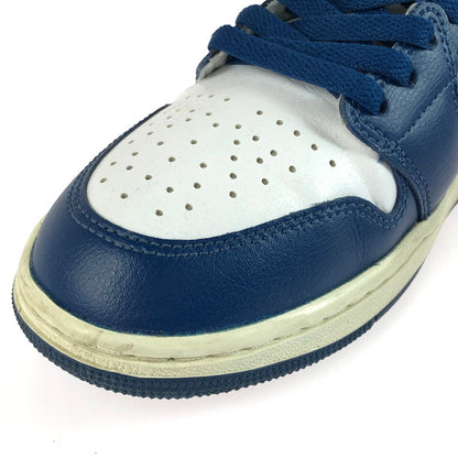【中古品】【メンズ】 NIKE ナイキ WOMEN’S AIR JORDAN 1 MID FRENCH BLUE BQ6472-146 ウィメンズ エアジョーダン1 ミッド フレンチブルー スニーカー 靴 160-250810-rt-14-tag サイズ：26.5ｃｍ ＵＳ9.5 カラー：ホワイト/フレンチブルー 万代Net店