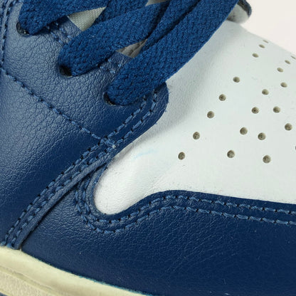 【中古品】【メンズ】 NIKE ナイキ WOMEN’S AIR JORDAN 1 MID FRENCH BLUE BQ6472-146 ウィメンズ エアジョーダン1 ミッド フレンチブルー スニーカー 靴 160-250810-rt-14-tag サイズ：26.5ｃｍ ＵＳ9.5 カラー：ホワイト/フレンチブルー 万代Net店