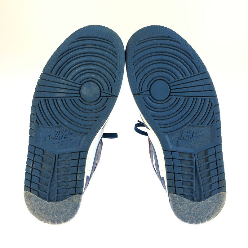 【中古品】【メンズ】 NIKE ナイキ WOMEN’S AIR JORDAN 1 MID FRENCH BLUE BQ6472-146 ウィメンズ エアジョーダン1 ミッド フレンチブルー スニーカー 靴 160-250810-rt-14-tag サイズ：26.5ｃｍ ＵＳ9.5 カラー：ホワイト/フレンチブルー 万代Net店