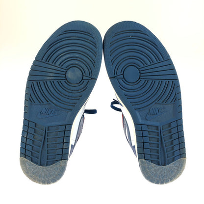 【中古品】【メンズ】 NIKE ナイキ WOMEN’S AIR JORDAN 1 MID FRENCH BLUE BQ6472-146 ウィメンズ エアジョーダン1 ミッド フレンチブルー スニーカー 靴 160-250810-rt-14-tag サイズ：26.5ｃｍ ＵＳ9.5 カラー：ホワイト/フレンチブルー 万代Net店