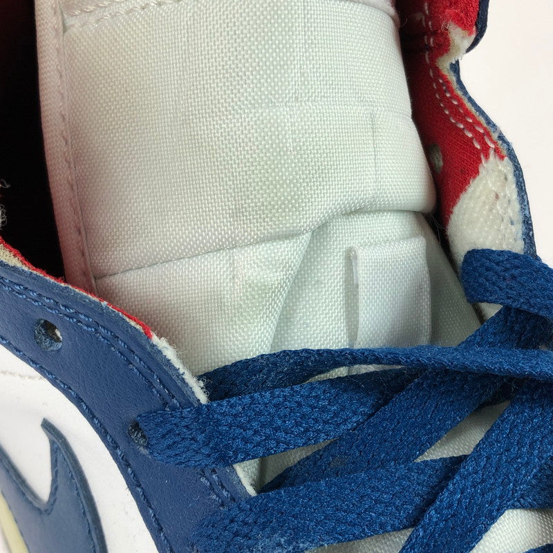 【中古品】【メンズ】 NIKE ナイキ WOMEN’S AIR JORDAN 1 MID FRENCH BLUE BQ6472-146 ウィメンズ エアジョーダン1 ミッド フレンチブルー スニーカー 靴 160-250810-rt-14-tag サイズ：26.5ｃｍ ＵＳ9.5 カラー：ホワイト/フレンチブルー 万代Net店