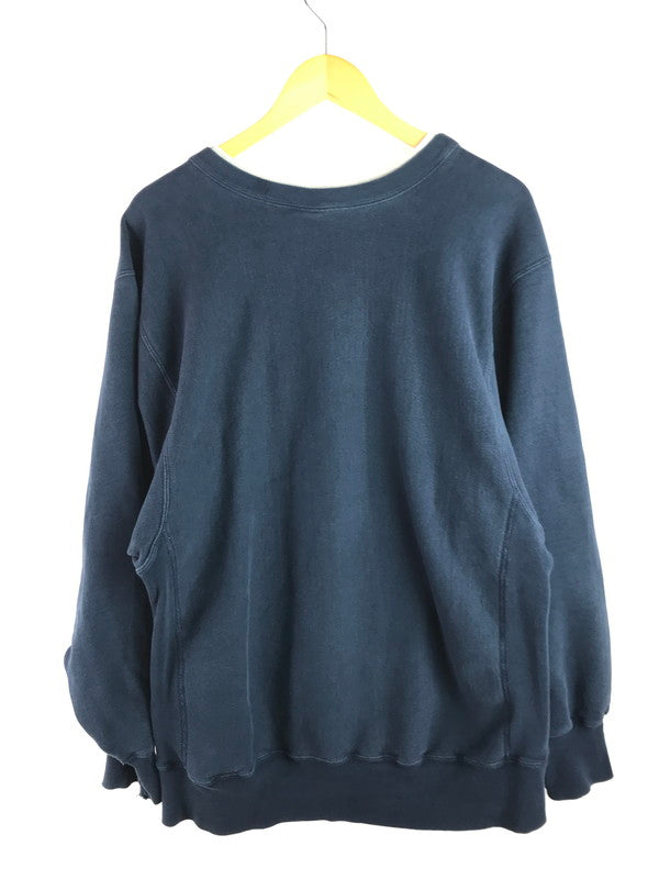 【中古品】【メンズ】 Champion チャンピオン REVERSE WEAVE 90S 刺繍ロゴ SWEATSHIRTS リバースウィーブ 90年代 クルーネック スウェット トレーナー トップス 　 146-250604-ki-09-tag サイズ：XL カラー：ネイビー 万代Net店