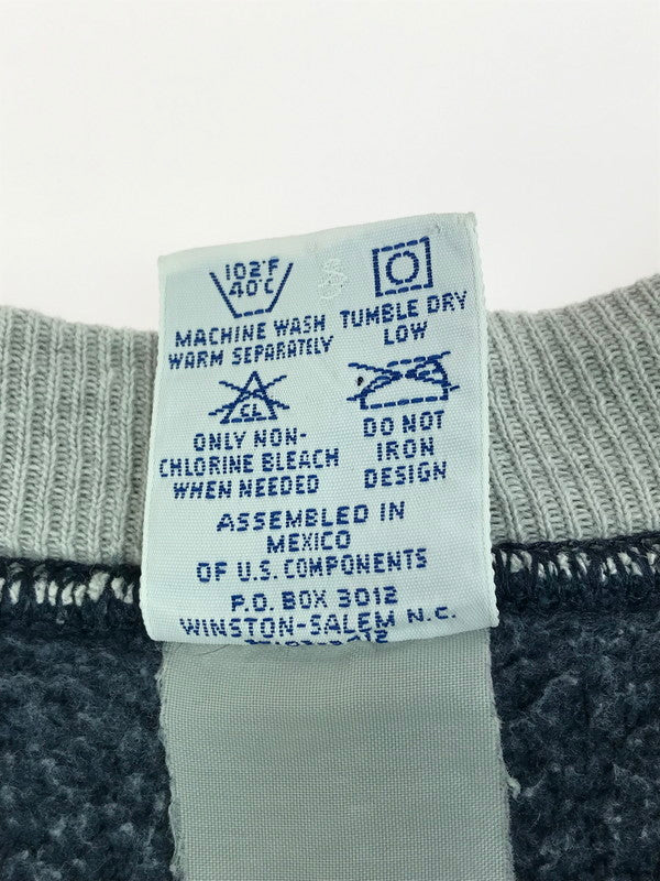 【中古品】【メンズ】 Champion チャンピオン REVERSE WEAVE 90S 刺繍ロゴ SWEATSHIRTS リバースウィーブ 90年代 クルーネック スウェット トレーナー トップス 　 146-250604-ki-09-tag サイズ：XL カラー：ネイビー 万代Net店