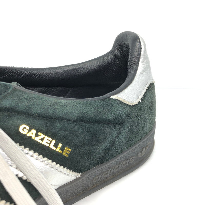 【中古品】【メンズ】 GAZELLE INDOOR ID0988 ガゼル インドア スニーカー 靴 161-250530-yy-06-tag サイズ：27cm/US9 カラー：BLACK/SILVER 万代Net店