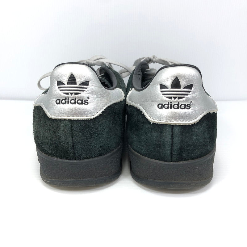 【中古品】【メンズ】 GAZELLE INDOOR ID0988 ガゼル インドア スニーカー 靴 161-250530-yy-06-tag サイズ：27cm/US9 カラー：BLACK/SILVER 万代Net店