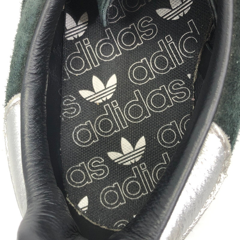 【中古品】【メンズ】 GAZELLE INDOOR ID0988 ガゼル インドア スニーカー 靴 161-250530-yy-06-tag サイズ：27cm/US9 カラー：BLACK/SILVER 万代Net店