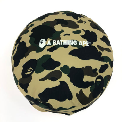 【中古品】【メンズ】 A BATHING APE アベイシングエイプ 1ST CAMO CIRCLE FLUFFY BEADS CUSHION ファーストカモ サークル フラッフィー ビーズクッション インテリア雑貨 208-250705-hi-08-tag カラー：カモフラージュ 万代Net店