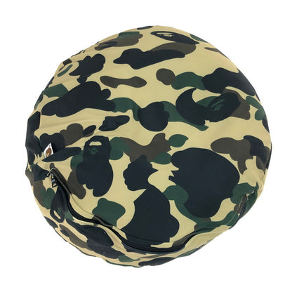 【中古品】【メンズ】 A BATHING APE アベイシングエイプ 1ST CAMO CIRCLE FLUFFY BEADS CUSHION ファーストカモ サークル フラッフィー ビーズクッション インテリア雑貨 208-250705-hi-08-tag カラー：カモフラージュ 万代Net店