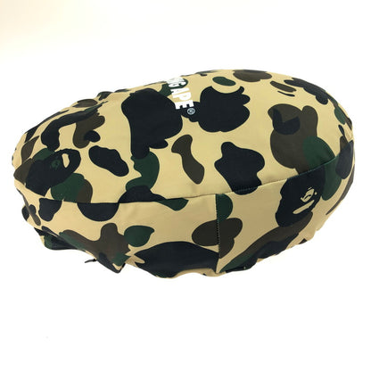 【中古品】【メンズ】 A BATHING APE アベイシングエイプ 1ST CAMO CIRCLE FLUFFY BEADS CUSHION ファーストカモ サークル フラッフィー ビーズクッション インテリア雑貨 208-250705-hi-08-tag カラー：カモフラージュ 万代Net店