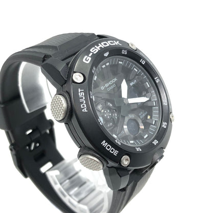 【中古品】【メンズ】 G-SHOCK ジーショック ANALOG DIGITAL GA-2000 SERIES GA-2000S-1AJF アナログ デジタル クォーツ 腕時計 196-250604-na-15-tag カラー：ブラック 万代Net店