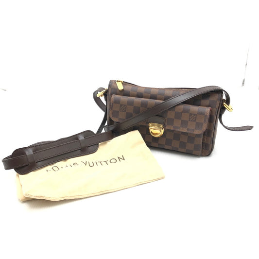 【中古品】【レディース】 LOUIS VUITTON ルイ・ヴィトン ダミエ ラヴェッロGM N60006 ショルダーバッグ カバン 179-250618-rt-01-tag カラー：エベヌ 万代Net店