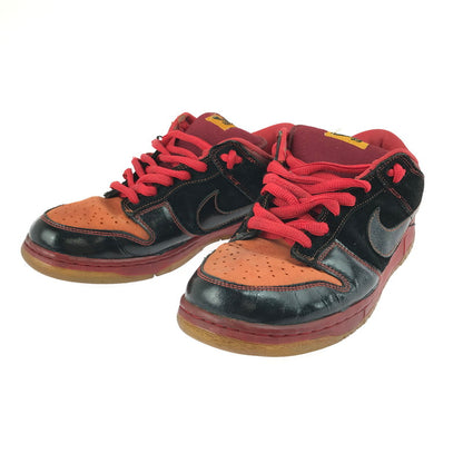 【中古品】【メンズ】 NIKE SB ナイキエスビー DUNK LOW PREMIUM 313170-003 ダンク ロー プレミアム スニーカー 靴 160-250530-yy-01-tag サイズ：28cm/US10 カラー："HAWAII"BLACK/BLACK-DEEP ORANGE 万代Net店
