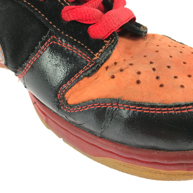 【中古品】【メンズ】 NIKE SB ナイキエスビー DUNK LOW PREMIUM 313170-003 ダンク ロー プレミアム スニーカー 靴 160-250530-yy-01-tag サイズ：28cm/US10 カラー："HAWAII"BLACK/BLACK-DEEP ORANGE 万代Net店