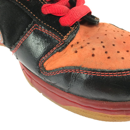 【中古品】【メンズ】 NIKE SB ナイキエスビー DUNK LOW PREMIUM 313170-003 ダンク ロー プレミアム スニーカー 靴 160-250530-yy-01-tag サイズ：28cm/US10 カラー："HAWAII"BLACK/BLACK-DEEP ORANGE 万代Net店