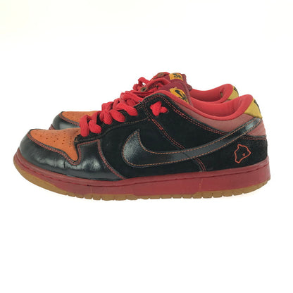 【中古品】【メンズ】 NIKE SB ナイキエスビー DUNK LOW PREMIUM 313170-003 ダンク ロー プレミアム スニーカー 靴 160-250530-yy-01-tag サイズ：28cm/US10 カラー："HAWAII"BLACK/BLACK-DEEP ORANGE 万代Net店