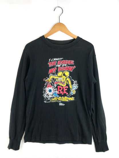 【中古品】【メンズ】 ALL SPORT オールスポーツ 90’s RAT FINK L/S PRINT TEE ラットフィンク ロングスリーブ プリントTシャツ 長袖Tシャツ 146-250613-hi-01-tag サイズ：S カラー：ブラック 万代Net店