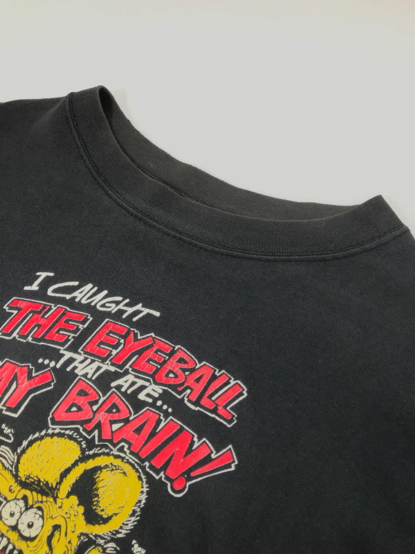 【中古品】【メンズ】 ALL SPORT オールスポーツ 90’s RAT FINK L/S PRINT TEE ラットフィンク ロングスリーブ プリントTシャツ 長袖Tシャツ 146-250613-hi-01-tag サイズ：S カラー：ブラック 万代Net店