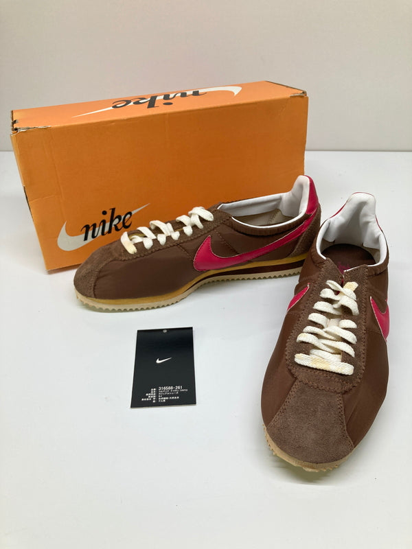 【中古品】【メンズ】 NIKE ナイキ CORTEZ NYLON (VNTG) 316588-261 08年製 コルテッツ ナイロン スニーカー 靴 160-260718-kk-06-hon カラー：NUTMEG/BERRY 万代Net店