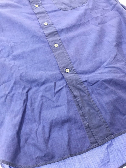 【中古品】【メンズ】 FENDI フェンディ L/S SHIRTS 長袖シャツ イタリア製 183-260630-na-05-tagh サイズ：39-15 1/2 33 カラー：ブルー 万代Net店