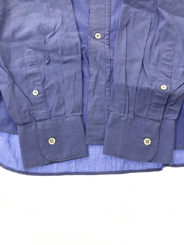 【中古品】【メンズ】 FENDI フェンディ L/S SHIRTS 長袖シャツ イタリア製 183-260630-na-05-tagh サイズ：39-15 1/2 33 カラー：ブルー 万代Net店