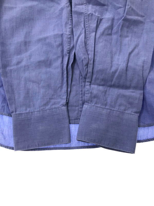【中古品】【メンズ】 FENDI フェンディ L/S SHIRTS 長袖シャツ イタリア製 183-260630-na-05-tagh サイズ：39-15 1/2 33 カラー：ブルー 万代Net店