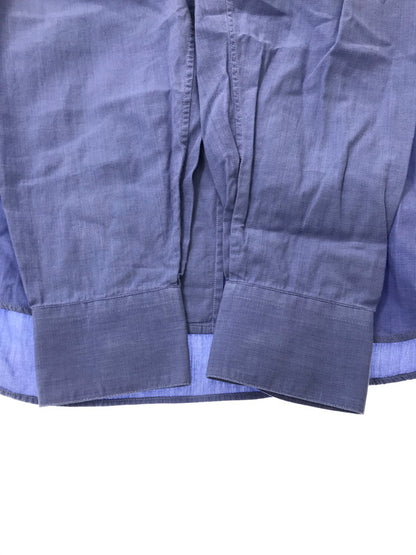 【中古品】【メンズ】 FENDI フェンディ L/S SHIRTS 長袖シャツ イタリア製 183-260630-na-05-tagh サイズ：39-15 1/2 33 カラー：ブルー 万代Net店