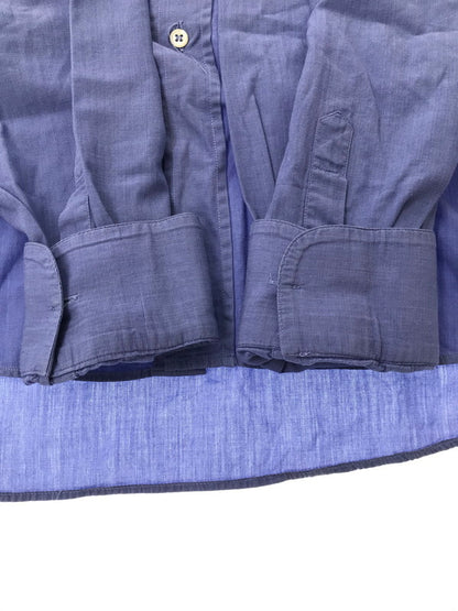 【中古品】【メンズ】 FENDI フェンディ L/S SHIRTS 長袖シャツ イタリア製 183-260630-na-05-tagh サイズ：39-15 1/2 33 カラー：ブルー 万代Net店