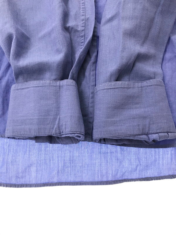 【中古品】【メンズ】 FENDI フェンディ L/S SHIRTS 長袖シャツ イタリア製 183-260630-na-05-tagh サイズ：39-15 1/2 33 カラー：ブルー 万代Net店