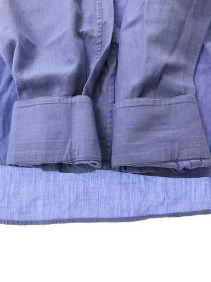 【中古品】【メンズ】 FENDI フェンディ L/S SHIRTS 長袖シャツ イタリア製 183-260630-na-05-tagh サイズ：39-15 1/2 33 カラー：ブルー 万代Net店
