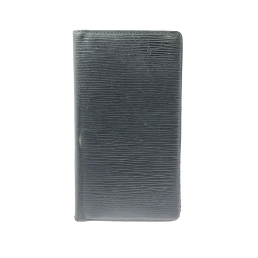 【中古品】【メンズ】 LOUIS VUITTON ルイ・ヴィトン EPI AGENDA POSH NOTEBOOK COVER R20522 エピ アジェンダ ポッシュ 手帳カバー 179-260618-rt-02-tagh カラー：ブラック 万代Net店