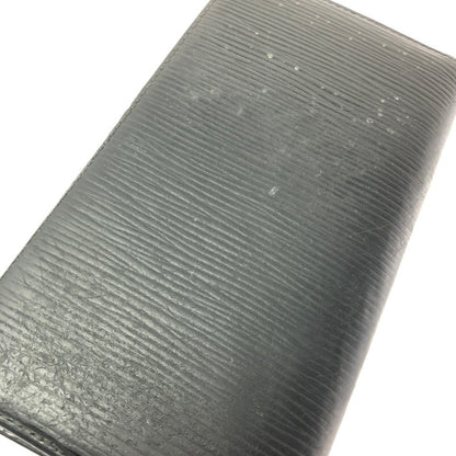 【中古品】【メンズ】 LOUIS VUITTON ルイ・ヴィトン EPI AGENDA POSH NOTEBOOK COVER R20522 エピ アジェンダ ポッシュ 手帳カバー 179-260618-rt-02-tagh カラー：ブラック 万代Net店