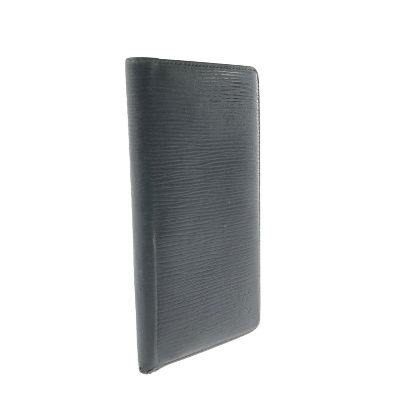 【中古品】【メンズ】 LOUIS VUITTON ルイ・ヴィトン EPI AGENDA POSH NOTEBOOK COVER R20522 エピ アジェンダ ポッシュ 手帳カバー 179-260618-rt-02-tagh カラー：ブラック 万代Net店