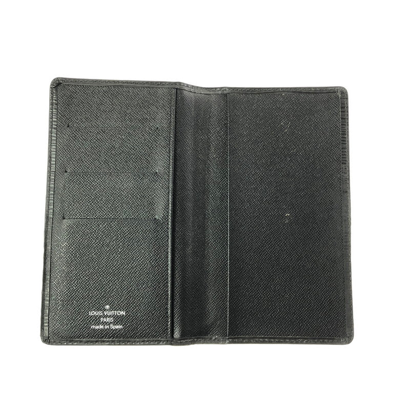 【中古品】【メンズ】 LOUIS VUITTON ルイ・ヴィトン EPI AGENDA POSH NOTEBOOK COVER R20522 エピ アジェンダ ポッシュ 手帳カバー 179-260618-rt-02-tagh カラー：ブラック 万代Net店