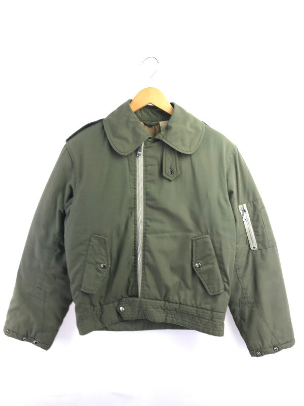 【現状渡し品】【メンズ】 FRENCH AIR FORCE フランス軍 FLIGHT PILOT JACKET フライト パイロット ジャケット アウター 146-260921-na-18-tagh サイズ：サイズ表記なし 下記参照 カラー：カーキ 万代Net店