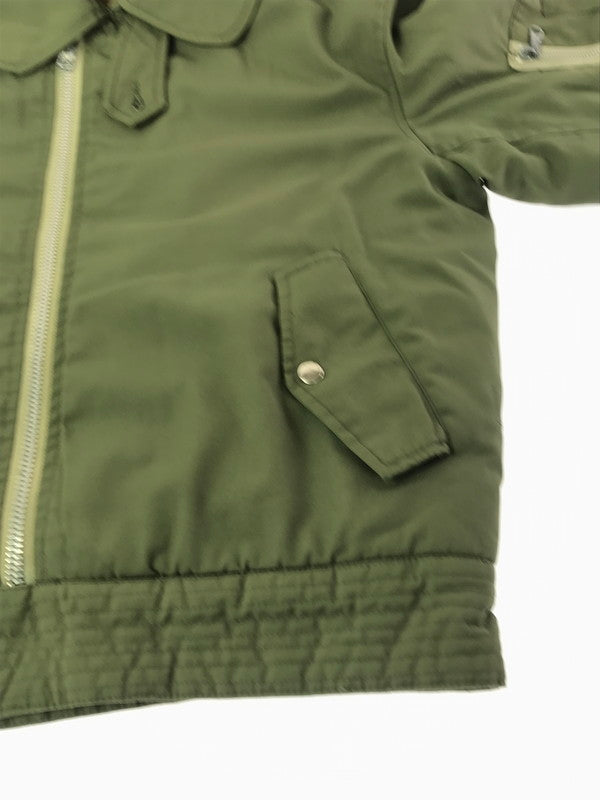 【現状渡し品】【メンズ】 FRENCH AIR FORCE フランス軍 FLIGHT PILOT JACKET フライト パイロット ジャケット アウター 146-260921-na-18-tagh サイズ：サイズ表記なし 下記参照 カラー：カーキ 万代Net店
