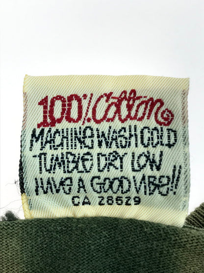 【中古品】【メンズ】 STUSSY ステューシー OLD 90’s WORLD WIDE SPADE PRINT TEE 90年代 ワールドワイド スペード プリントTシャツ 半袖Tシャツ 白タグ 142-250719-hi-01-tag サイズ：XL カラー：グリーン 万代Net店