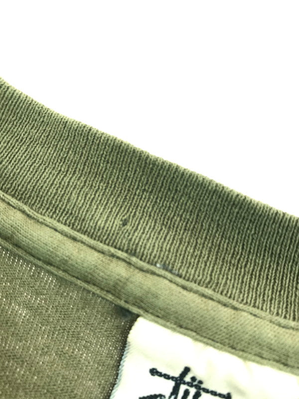 【中古品】【メンズ】 STUSSY ステューシー OLD 90’s WORLD WIDE SPADE PRINT TEE 90年代 ワールドワイド スペード プリントTシャツ 半袖Tシャツ 白タグ 142-250719-hi-01-tag サイズ：XL カラー：グリーン 万代Net店