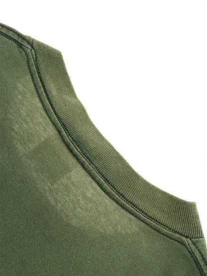 【中古品】【メンズ】 STUSSY ステューシー OLD 90’s WORLD WIDE SPADE PRINT TEE 90年代 ワールドワイド スペード プリントTシャツ 半袖Tシャツ 白タグ 142-250719-hi-01-tag サイズ：XL カラー：グリーン 万代Net店