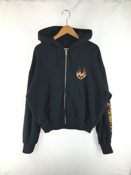 【中古美品】【メンズ】 TOY DEVIL トイデビル DEVIL ZIP HOODIE TD25SSCEMZH3 デビル ジップフーディー パーカー 140-250623-na-20-tag サイズ：2 カラー：ブラック 万代Net店