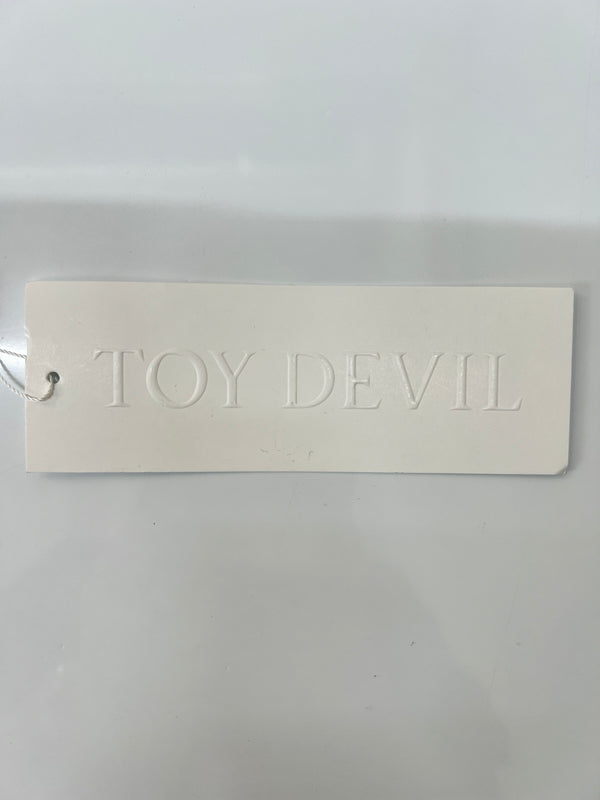 【中古品】【メンズ】 TOY DEVIL トイ デビル DEVIL ZIP HOODIEーFIRE DEVIL SKULL TD25SSCEMZH3 デビル ジップフーディー ファイヤーデビルスカル トップス プルオーバーパーカー 140-260710-kk-01-hon サイズ：2 カラー：ブラック 万代Net店